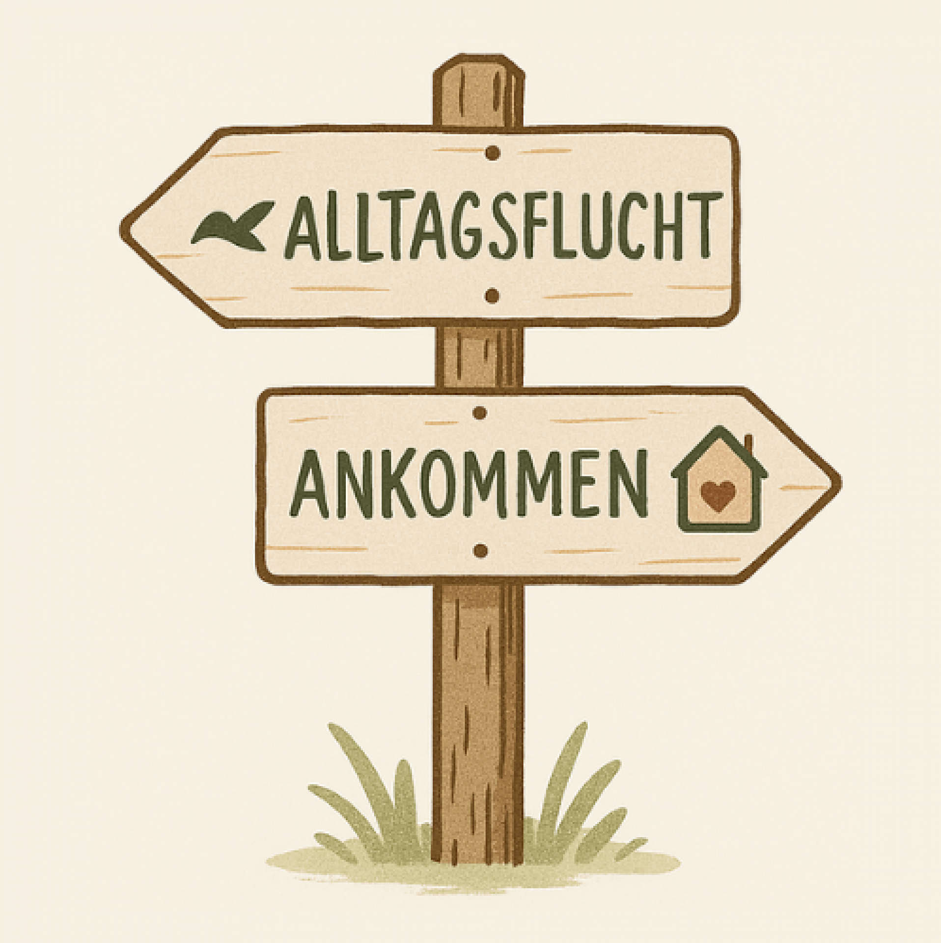 Alltagsflucht und Ankommen Wegweiser